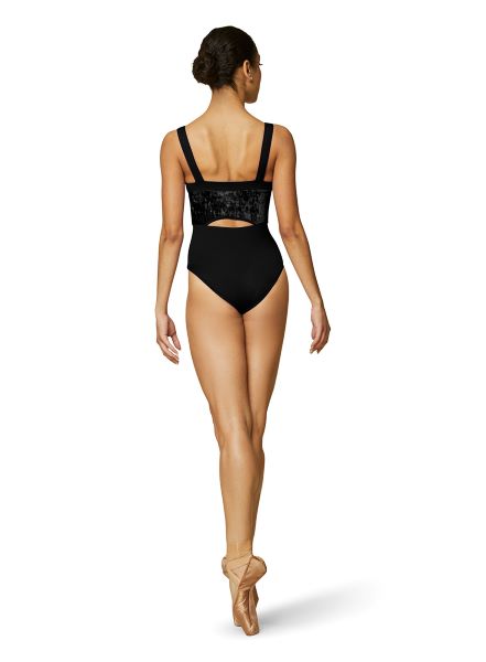 Bloch Akira Velvet Wide Cami Leotard L1015 *More Colors Available