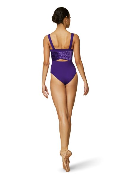 Bloch Akira Velvet Wide Cami Leotard L1015 *More Colors Available