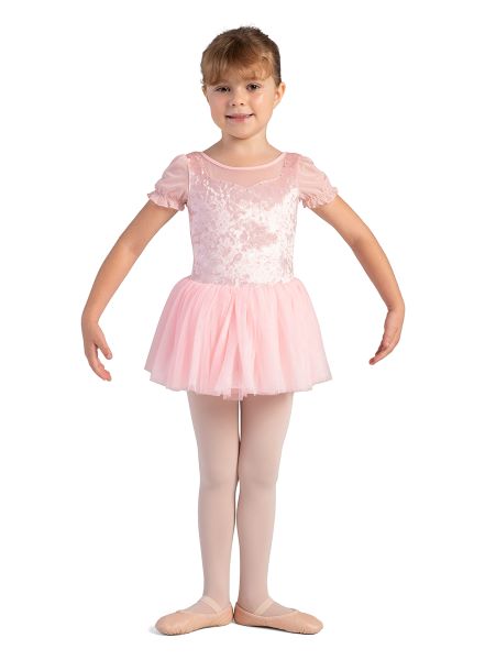 Bloch Aubrey Velvet Capsleeve Tutu Leotard CL4132 *More Colors Available