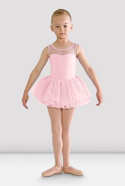 Bloch Candy Pink Emica Girls Tutu Leotard CL7825-CDP