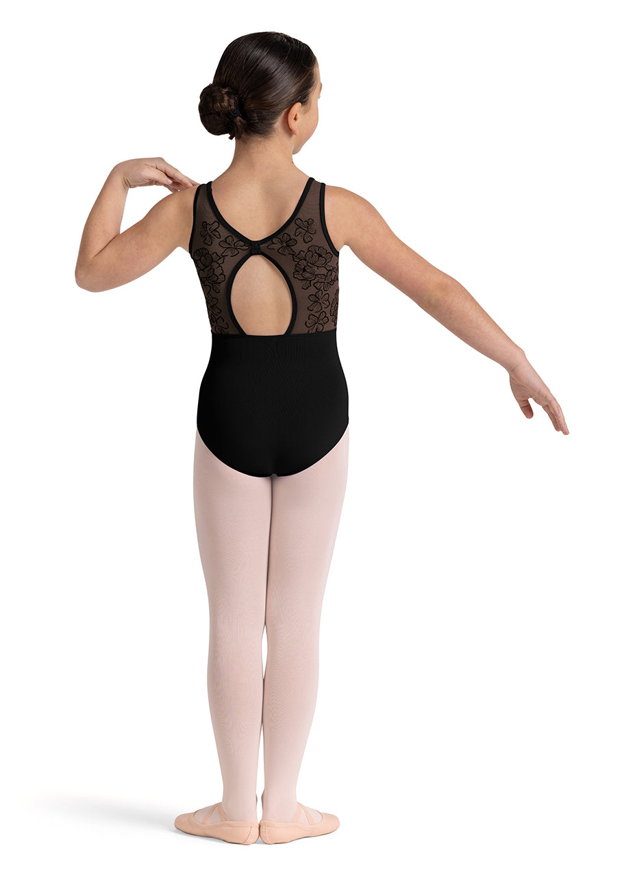 Bloch Embroidered Keyhole Tank Leotard CL50005