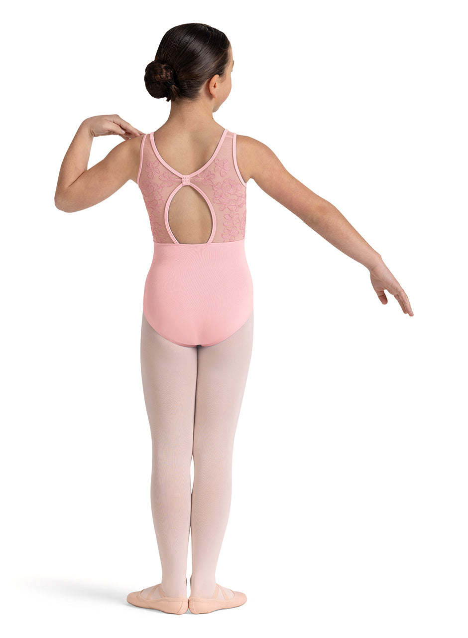 Bloch Embroidered Keyhole Tank Leotard CL50005