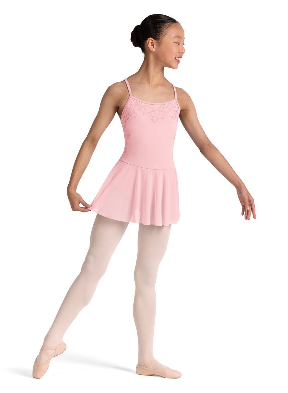 Bloch Embroidered Skirted Camisole Leotard CL70003