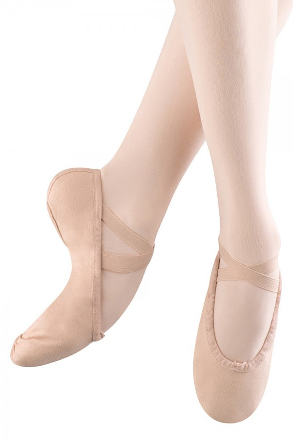 Bloch Pump Split Sole Canvas Girls Ballet Shoes **ONLINE PRICE ONLY