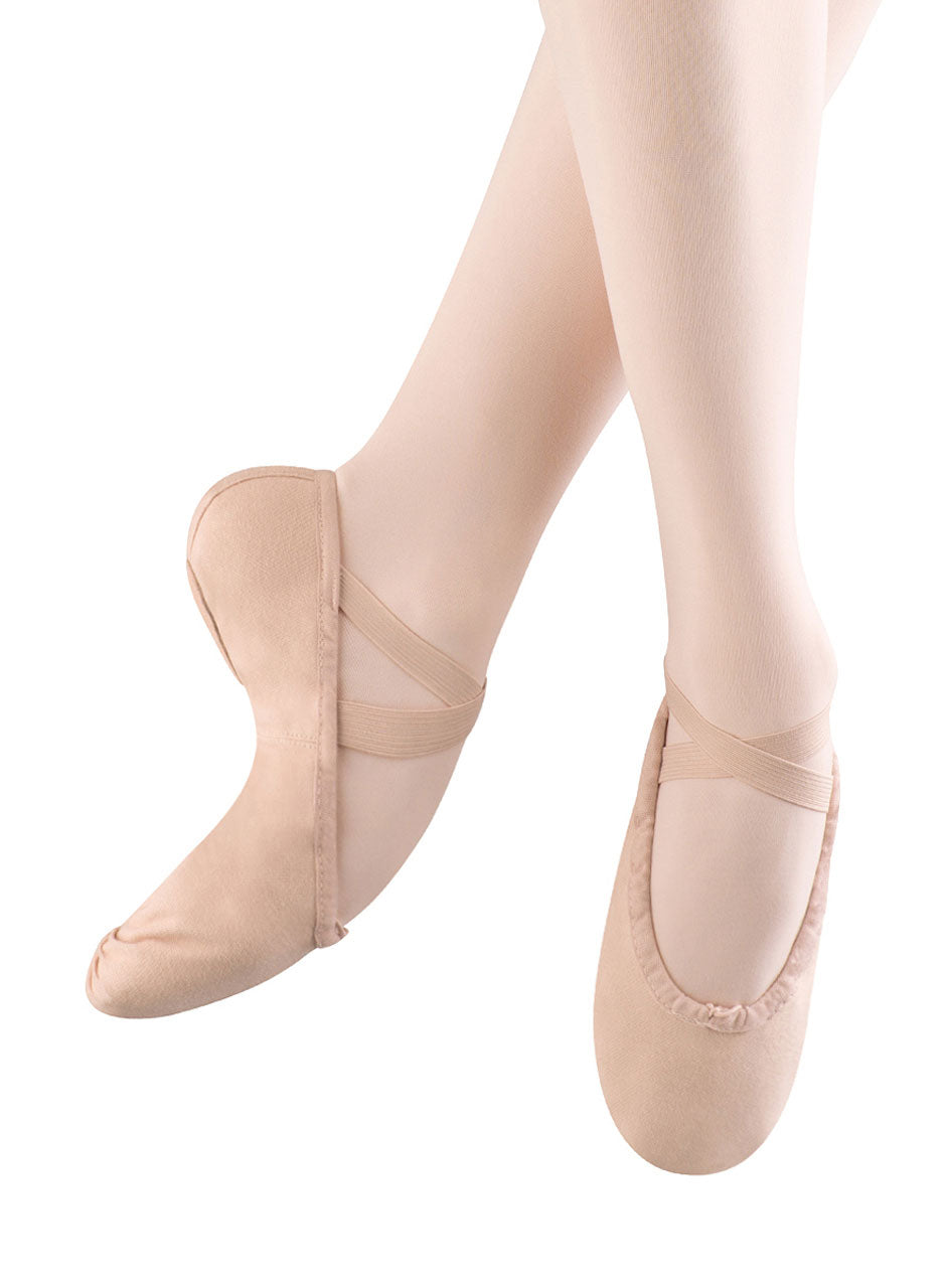 Bloch Pump Split Sole Canvas Womens Ballet Shoes SO277L