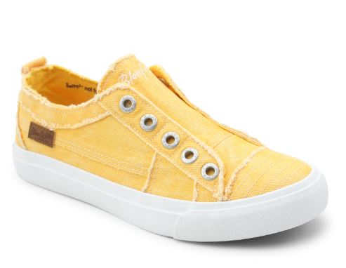 Blowfish Ahi Tuna Smoked Yellow Canvas Womens Casual Shoes ZS-0061