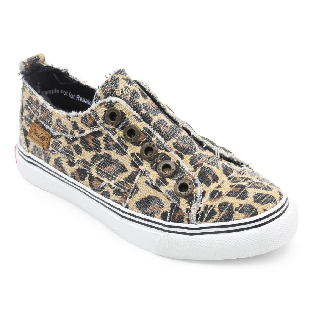 Blowfish Cheetah Print Kids Play Casual Slide On Shoes ZS-0061K