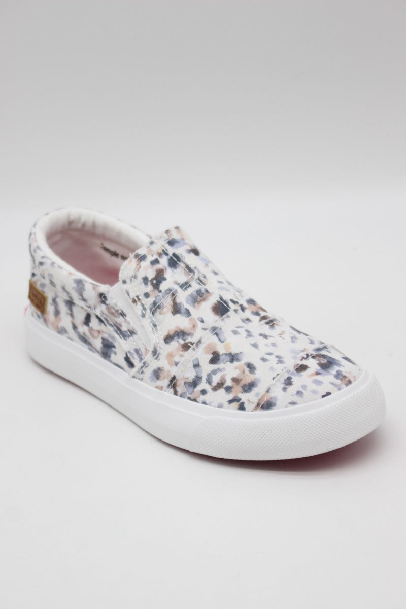 Blowfish Malibu Off White Rainforest Leopard Maddox-K Kids Sneakers ZS-0538K-LEOPAR
