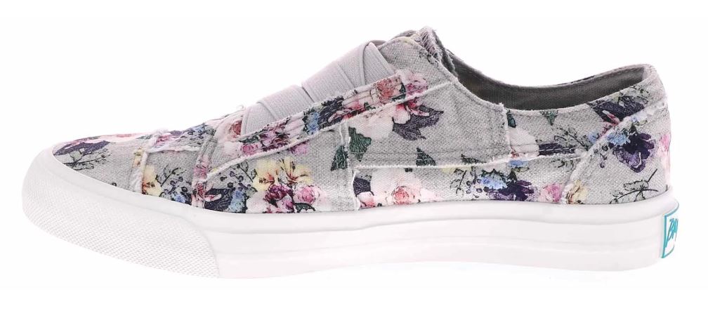 Blowfish Marley Girls Drizzle Grey Love Letter Marley Slip-On Shoe ZS-0071K GPRT