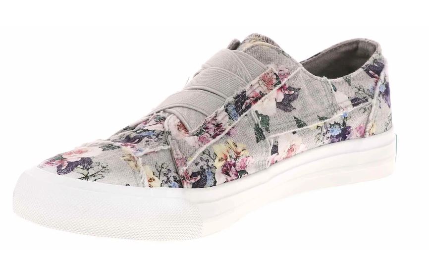 Blowfish Marley Girls Drizzle Grey Love Letter Marley Slip-On Shoe ZS-0071K GPRT
