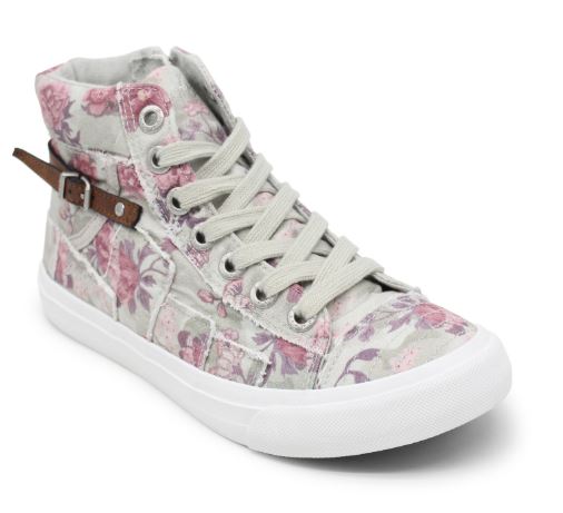 Blowfish Olive Garden Camo/Whiskey Cecilia Memphis High Top Sneaker ZS-0814