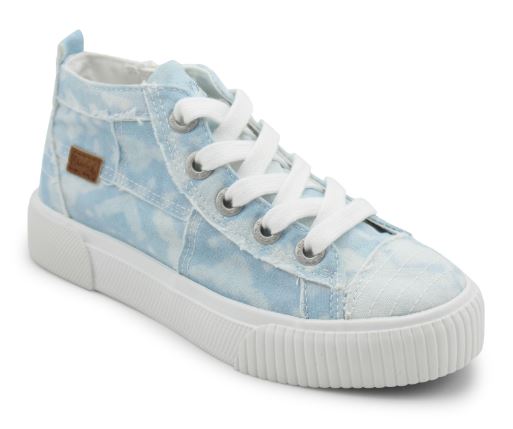 Blowfish Sky Harmony Dye Craisy K Canvas Kids Sneakers ZS-1053K-SKYHD