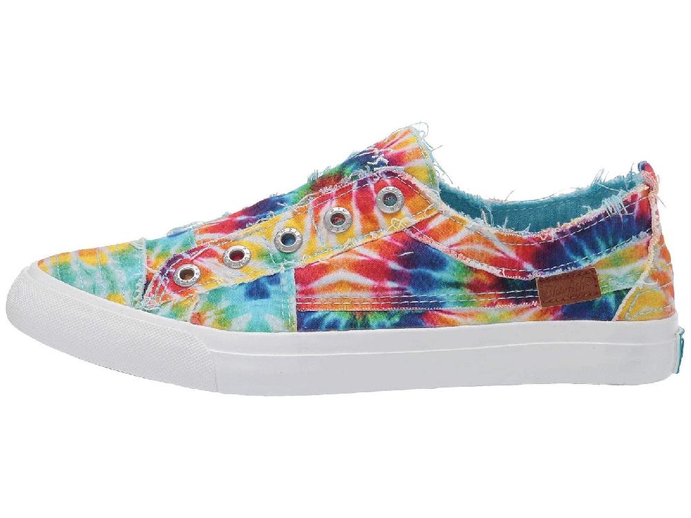 Blowfish Tie Dye Womens Comfort Slide On Shoes ZS-0061