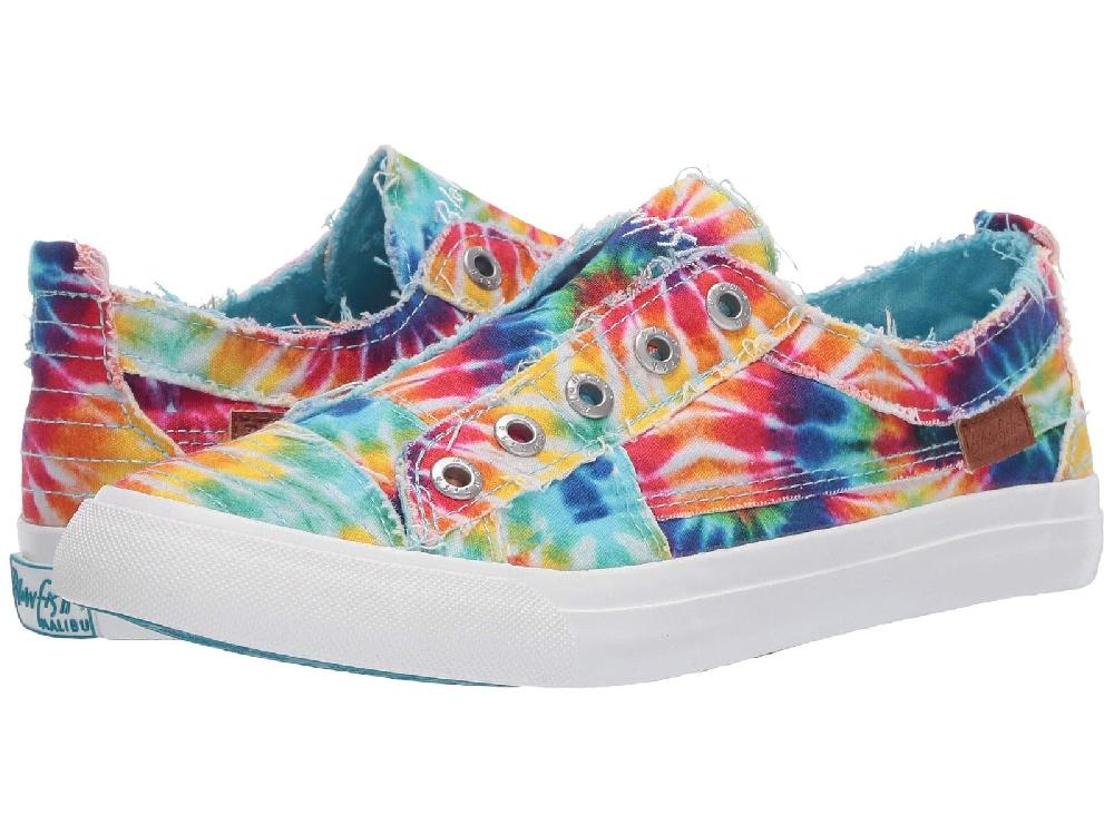 Blowfish Tie Dye Womens Comfort Slide On Shoes ZS-0061
