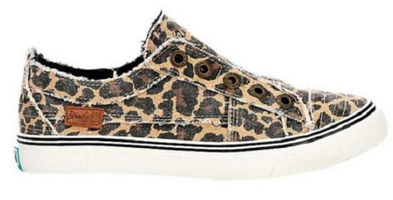 Blowfish Women's Play Natural City Kitty Canvas Comfort Slip-On Shoe ZS0061-958