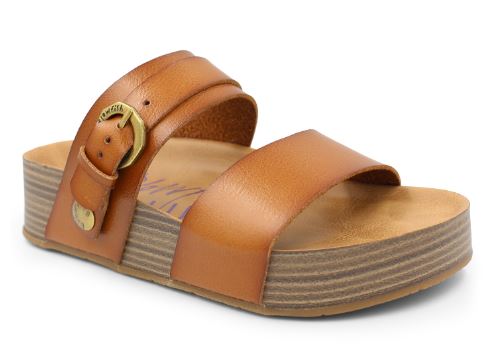 Blowfish Wood Dyecut Marge Womens Platform Sandals BF-7036