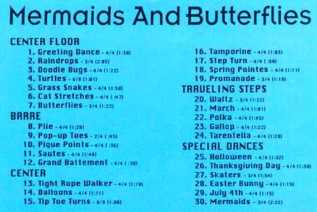 BOD9328 Mermaids & Butterflies-Preballet Class