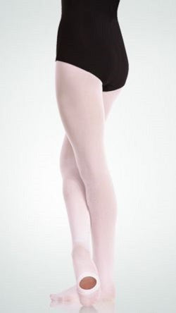 Body Wrappers Ballet Pink Value TotalSTRETCH Convertible Childrens Tights C81