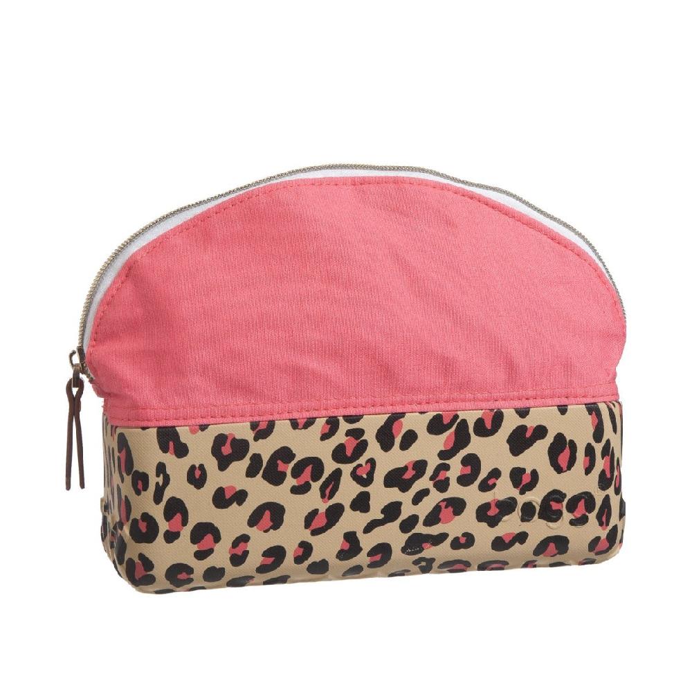 Bogg Bag Beauty And The Bogg Pink/Leopard Cosmetic Bag