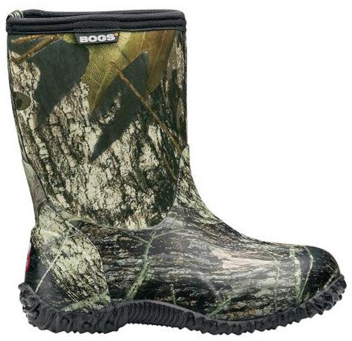BOGS Classic Mid Camo Kids Waterproof Boots 51366