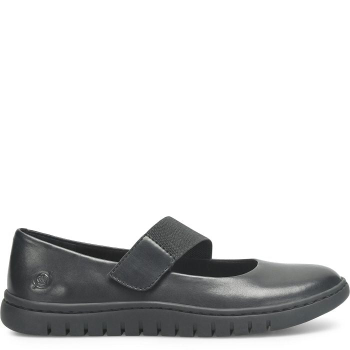 Born Black Aspen Women's Mary Jane Cross Strap Shoes BR0076703