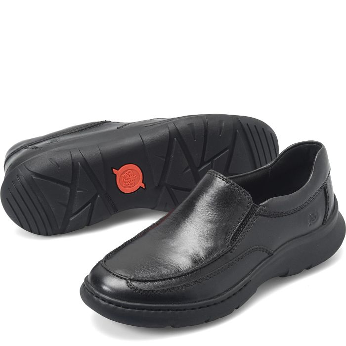 Born Black Cambridge Men's Slip On Casual Shoes BM0019703