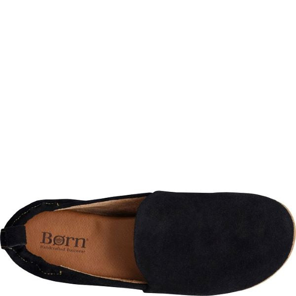 Born Black Margarite Suede Womens Flats BR0043509