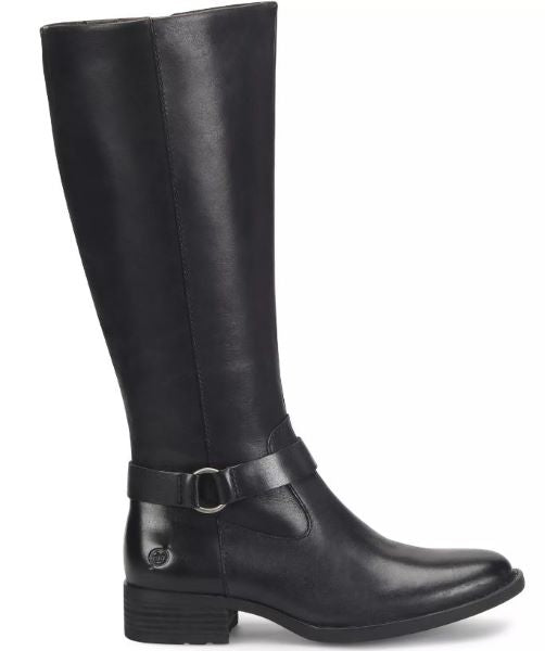 Born Black Saddle Tall Womens Boots BR0028803