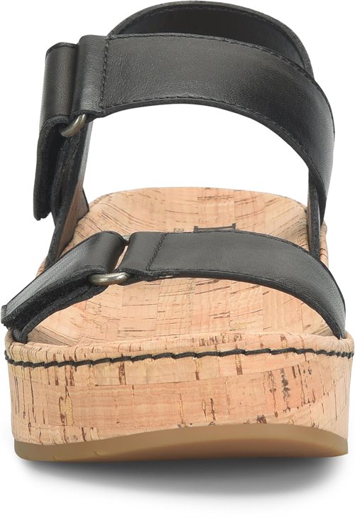 Born Black Sloan Women's Cork Sandals BR0071203