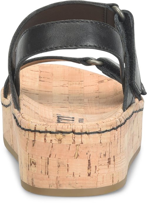 Born Black Sloan Women's Cork Sandals BR0071203