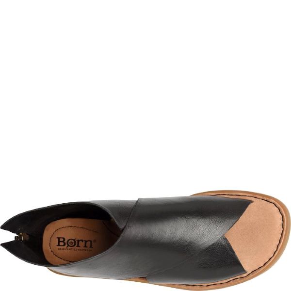 Born Black With Natural Sole IWA Womens Sandals BR0018400