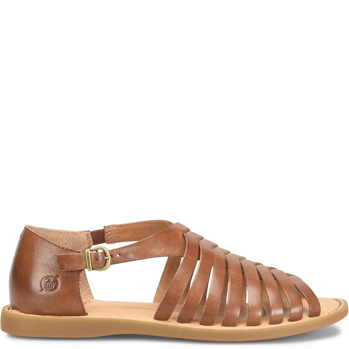 Born Brown Cognac Ida Women's Huarache Sandals BR0056306