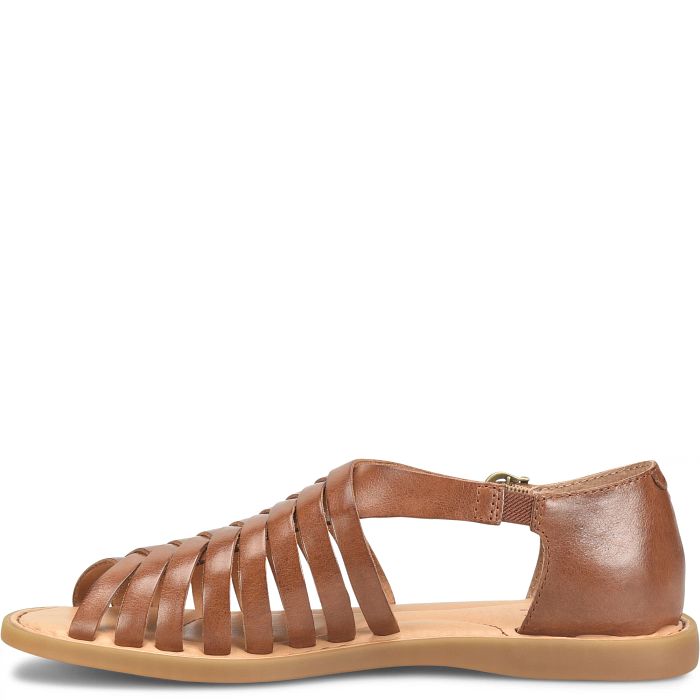 Born Brown Cognac Ida Women's Huarache Sandals BR0056306