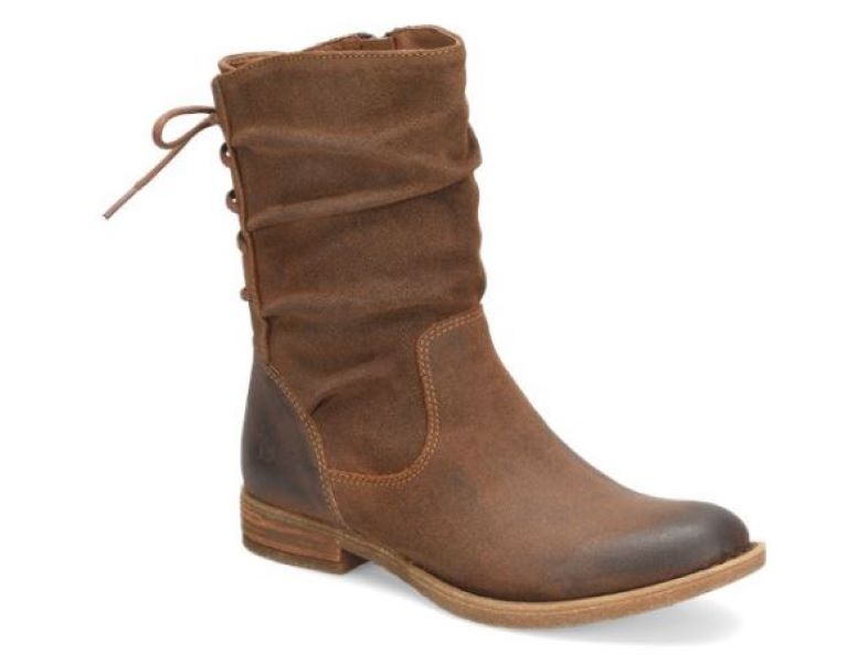 Born Brown (Glazed Ginger) Shasta Women's Boots BR0052857