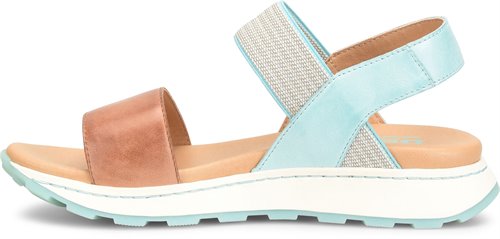 Born Cognac/Turquoise Mimi Women's Sandals BR0070213