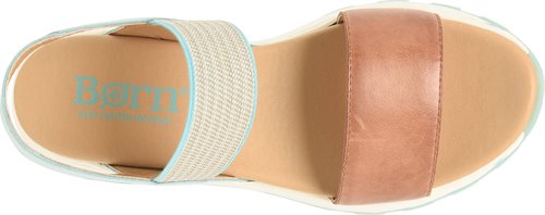 Born Cognac/Turquoise Mimi Women's Sandals BR0070213