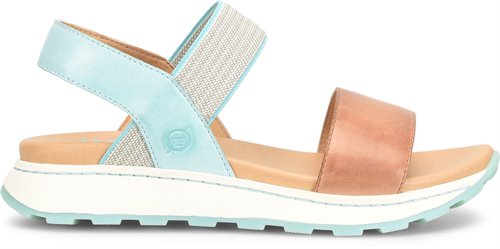 Born Cognac/Turquoise Mimi Women's Sandals BR0070213