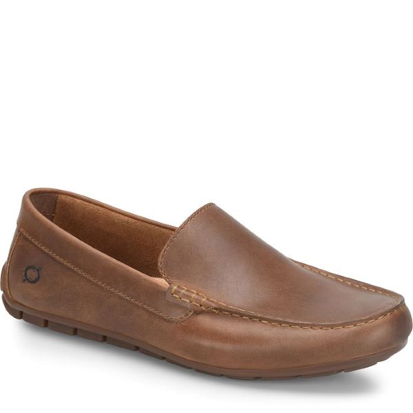 Born Cookie Dough Brown Mens Slip On Shoes H38237