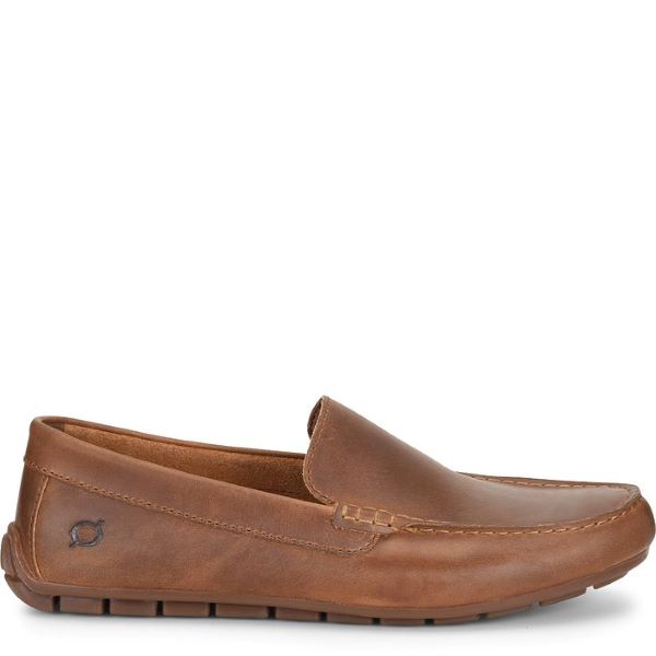 Born Cookie Dough Brown Mens Slip On Shoes H38237
