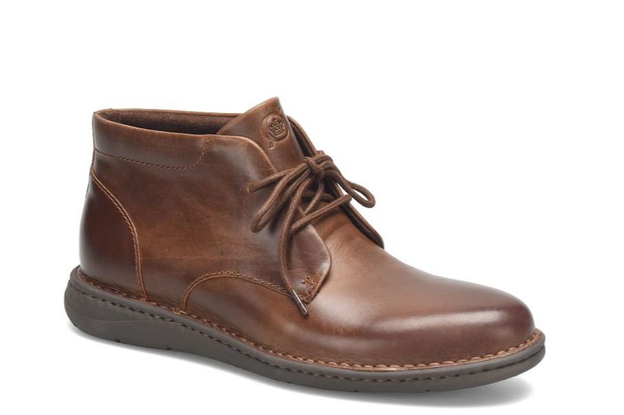 Born Dark Brown Pyramid Theo Men's Chukka Sneaker Hybrid BM0015023