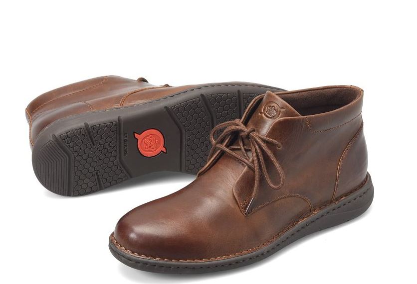 Born Dark Brown Pyramid Theo Men's Chukka Sneaker Hybrid BM0015023