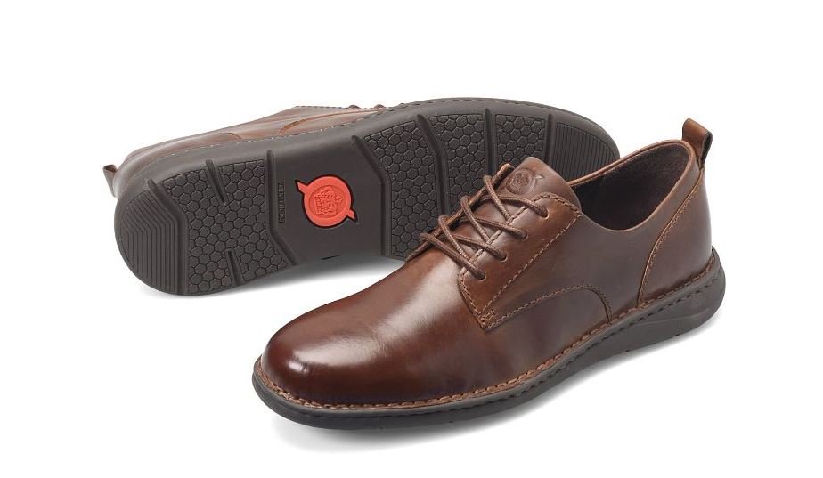 Born Dark Brown Pyramid Todd Men's Oxford Shoes BM0006823