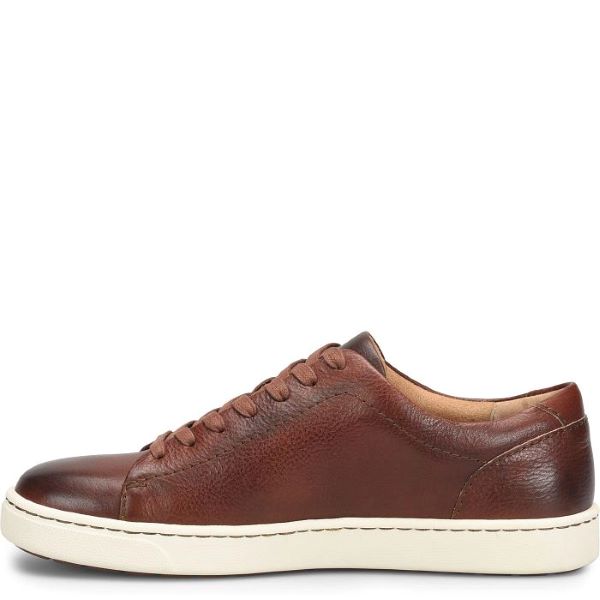 Born Dark Tan Bourbon Allegheny II Mens Leather Lace Up Sneakers BM0010825