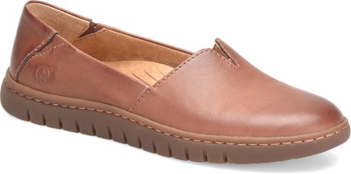 Born Dark Tan (Brandy) Sebra II Women's Flats BR0076825