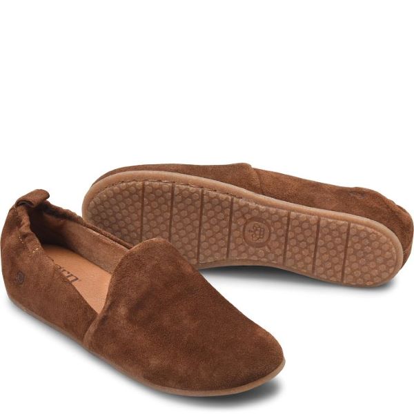 Born Glazed Ginger Suede Margarite Womens Flats BR0043557