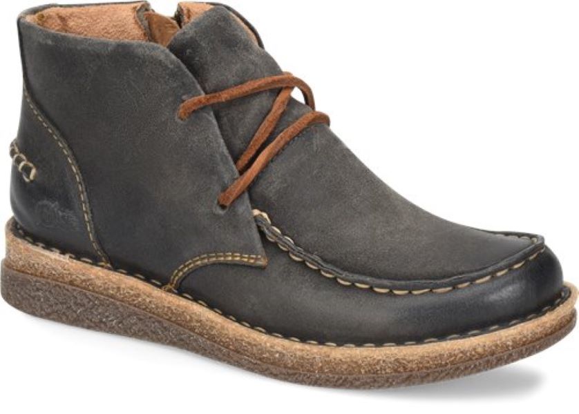 Born Grey Storm Analia Women's Leather Boots BR0044860