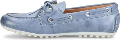 Born Navy Faye Women's Driving Moc Shoes BR0069934