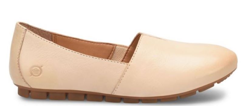 Born Nude Womens Sebra Slip On Flats SEBRA-NUDE