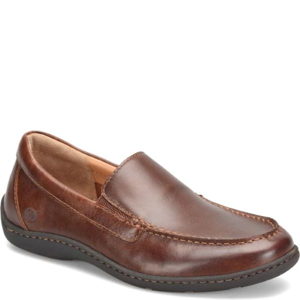 Born Tan Cymbal Brompton II Mens Slip On Loafers BM0010716