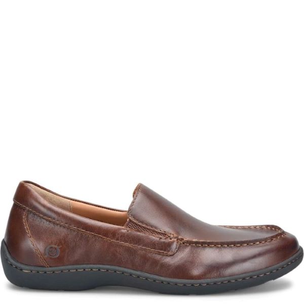 Born Tan Cymbal Brompton II Mens Slip On Loafers BM0010716